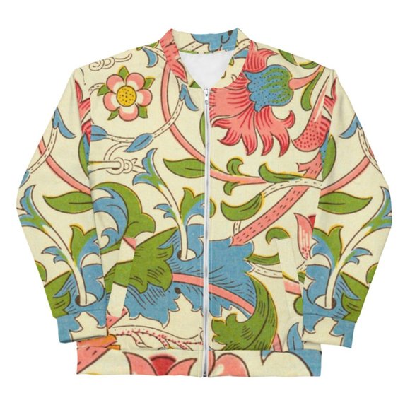 Lodden Pattern Unisex Bomber Jackets. - Picture 6 of 10